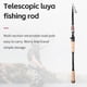 thumbnail image 5 of Caña Pescar Telescópica Fibra Carbono Mar Corta Pequeña para Pesca Lubina Y Trucha, 5 of 9
