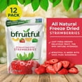 bfruitful FreezeDried Strawberries, Freeze OIF8 Dried Fresh Fruit