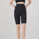thumbnail image 2 of Gibobby Shorts Deportivo Pantalones de equitación de polainas para mujer Primavera y verano Ropa exterior Pantalones de yoga ajustados(Negro, M), 2 of 4