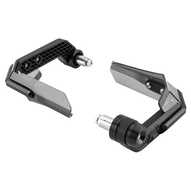 Paramanos de motocicleta, paramanos de moto anodizados, protector de viento universal para manillar de 7/8 pulgadas, 1 par