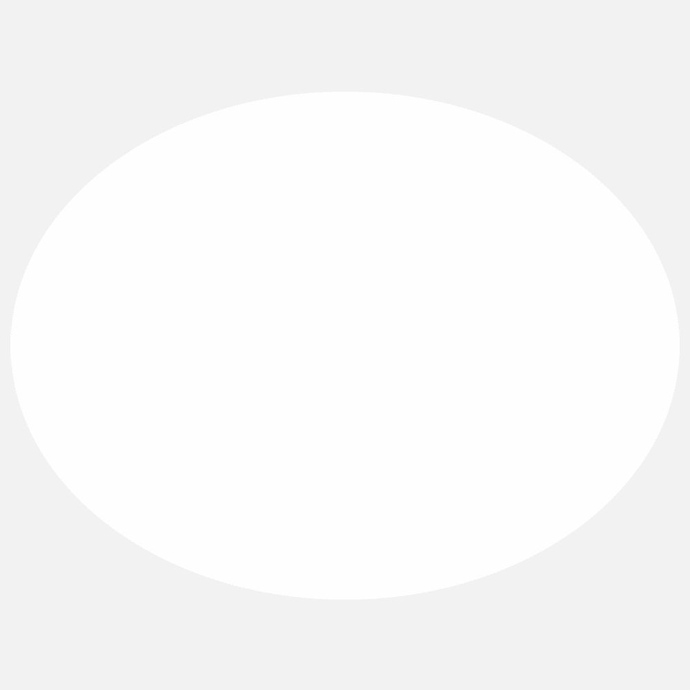 JAM Paper Standard Label Rolls, Oval, 3 x 4, White Film, 125 Labels/Roll