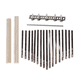 thumbnail image 3 of 6X 17 Teclas Kalimba DIY Kit Thum Piano Piezas de Repuesto con Llaves Puente Tuning Hammer Kit Kalimba Accesorios, 3 of 8