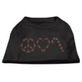 thumbnail image 6 of Christmas Rhinestone Studded Dog Shirt, "Peace, Love  Candy Canes", 6 of 10