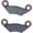 1 PAIR, variant on 1 Pair , 2 Pairs , 3 Pairs Front Brake Pads For Linhai 550CC M550L EFI 4x4 AR ATV Quad Parts(2 PAIRS) Disc Brakes