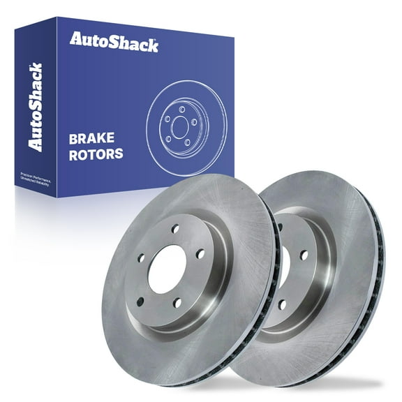 AutoShack Front Brake Rotors | Replacement For 2014-2019 Nissan Rogue 2.0L 2.5L AWD FWD | 2-PC Set