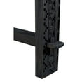 thumbnail image 3 of Jamboree Solid Wood Hand-Carved Console Table in Gray, 3 of 5