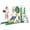 Green Yellow, variant on DKMOCO 6-in-1 Toddler Slide, Climber Slide PlaySet with Basketball Hoop, Telescope & Anti-Slip Pads, Indoor Outdoor Playground Age 1-3, Blue Gray