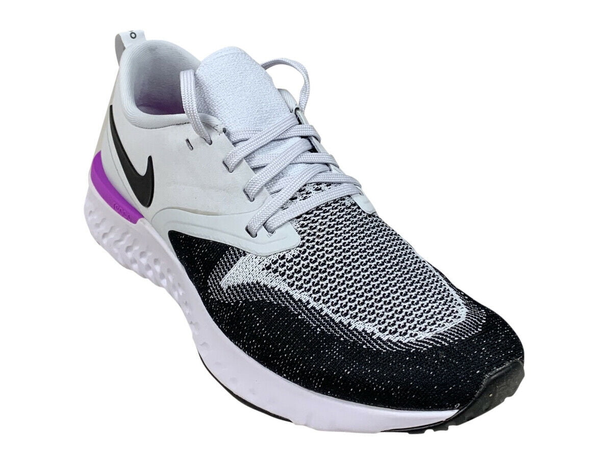 Asesino Tomar represalias Escarpado Nike Mens Odyssey React 2 Flyknit Shoes Pure Platinum/Black-White AH1015  New (10) - Walmart.com