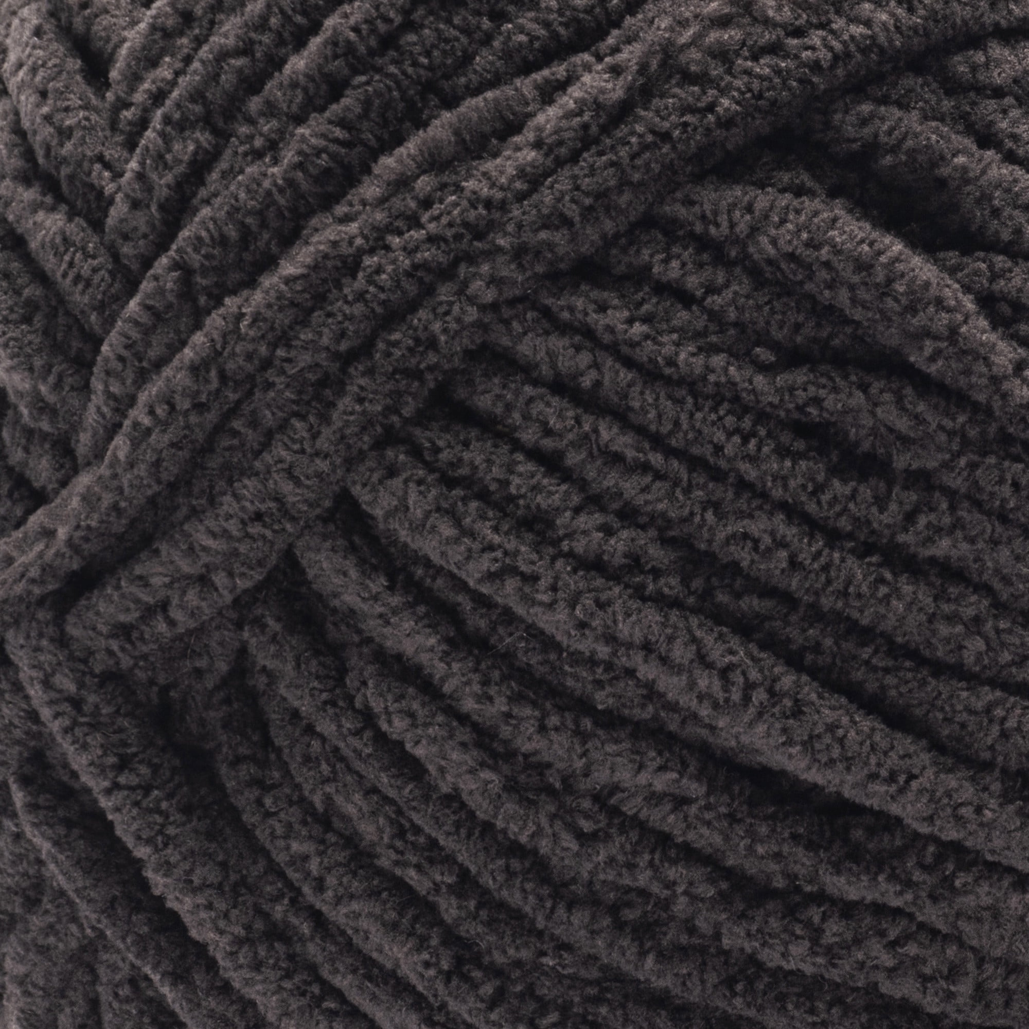 Bernat® Blanket™ #6 Super Bulky Polyester Yarn, Dark Chocolate 10.5oz/300g 220 Yards (2 Pack)
