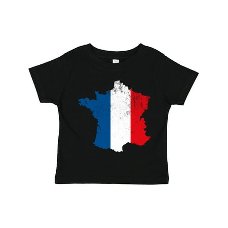 

Inktastic French Map Flag Gift Toddler Boy or Toddler Girl T-Shirt