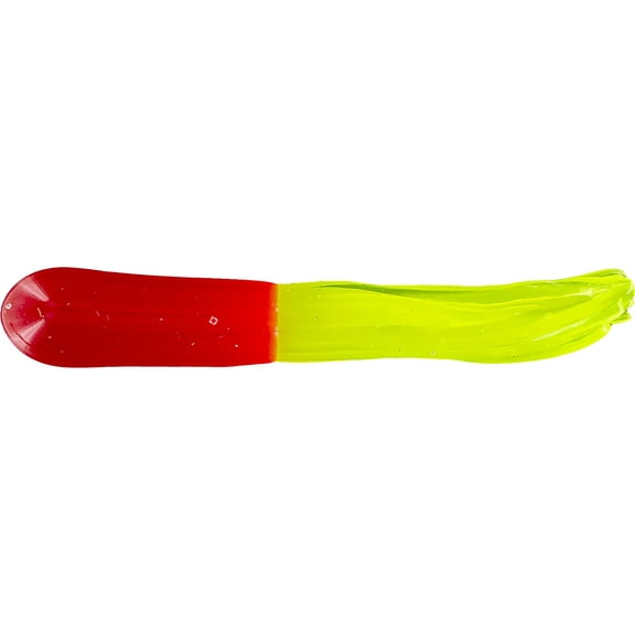 Big Bite Baits Crappie Tube Red/Chartreuse