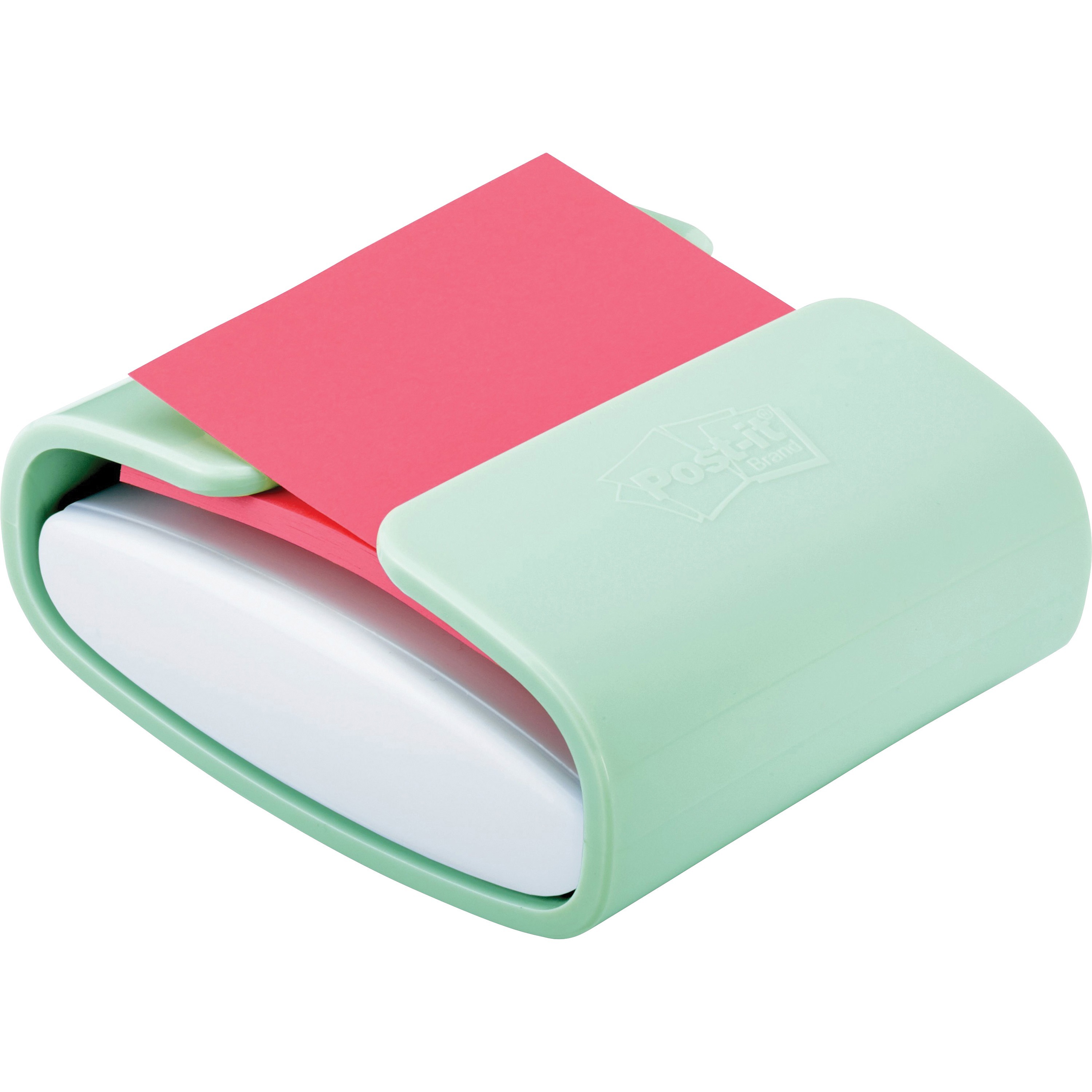 Postit®, MMMWD330COLMT, Popup Note Dispenser, 1 Each, Mint