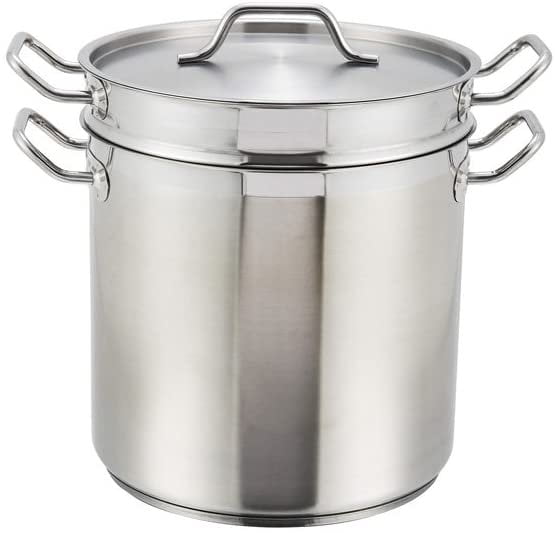 Aluminium Double Boiler Ideal for melting chocolate and cooking delicate sauces and custards From Winware 