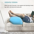 Leg Elevation Pillow,Inflatable Wedge Pillow Legs Elevates to Relax