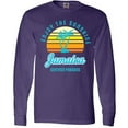 thumbnail image 3 of Inktastic Enjoy The Sunshine Jamaica Summer Paradise Long Sleeve T-Shirt, 3 of 5