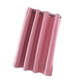 thumbnail image 4 of Rideaux Courts Unis pour Cuisine Traitement de Fenêtre Panneaux Roses, 4 of 9