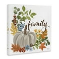 thumbnail image 4 of Stupell Industries Autumnal Family Pumpkin Holiday Painting Gallery Wrapped Canvas Art Print Wall Art, 17 x 17, 4 of 8