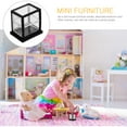 thumbnail image 3 of OULII 3pcs Miniature Bakery Display Cabinet Acrylic for Indoor Decoration, 3 of 8