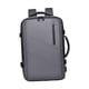 thumbnail image 4 of Mochila de viaje de negocios para hombres, resistente y expandible, ideal para el trabajo, la oficina y los viajes. Gris, 4 of 9