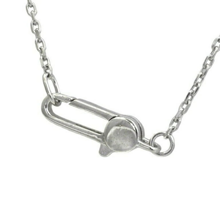 Authenticated Used Gucci Trademark Necklace Silver 223514 Ag 925