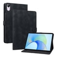 thumbnail image 2 of Case for Honor Pad X9/ Pad X8 Pro 11.5 inch 2023, Embossed Flower PU Leather Flip Wallet Folio Stand Cover, Black, 2 of 7