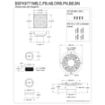 thumbnail image 2 of Kingston Brass BSFK9771PN Watercourse 4-Inch Brass Square Grid Shower Drain with Hair Strainer and Base Flange in Polished Nickel, 2 of 5