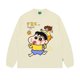 thumbnail image 3 of Suéter Kawaii Crayon Shin-chan dibujos animados Anime Y2K chica picante algodón manga larga moda suelta Casual deportes pareja Top otoño, 3 of 4