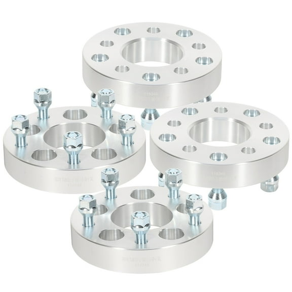 CCIYU 4pc Full Set 1.5" 38mm Thick 5x5.5 to 5x5 Wheel Adapters Spacers 1/2" Studs fit for 1977-1983 for Ford F-100 for Dodge for Ramcharger