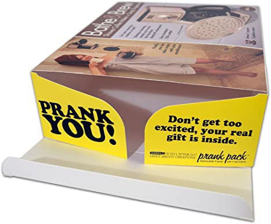 Prank Pack Prank Gift Box, Toilet Meadow, Wrap Your Real Present in a Funny  Authentic Prank-O Gag Present Box, Novelty Gifting Box for Pranksters