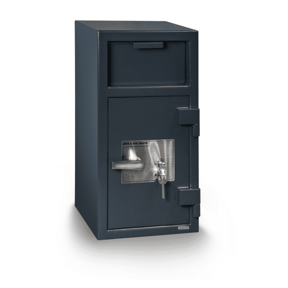 Hollon Safe Depository Safe Gray