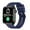 Blue, variant on Bluetooth Call smartwatch, 1.91 "square screen, IP67 waterproof, Android and iOS, outdoor sports monitor.