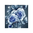 thumbnail image 1 of Diamante de imitación bordado costura 5D bricolaje dibujos de costura Vintage flores pintura punto de cruz imágenes decoración Yuarrent JJ12946-05, 1 of 6