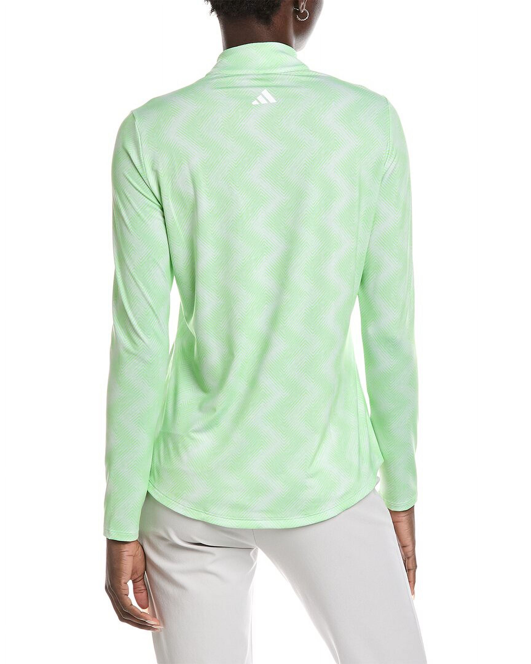 adidas womens  Ultimate365 1/4-Zip Pullover, m, Green
