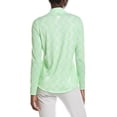 thumbnail image 2 of adidas womens  Ultimate365 1/4-Zip Pullover, s, Green, 2 of 2