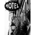 thumbnail image 2 of Grey, Jace 12x14 White Modern Wood Framed Museum Art Print Titled - Paris Hotel, 2 of 4