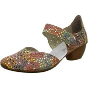 Rieker Women's 43765-90 Mirjam Adjustable Ankle Strap Shoes, Multi, Size EU 36