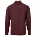 thumbnail image 3 of Men's Cutter & Buck Burgundy Arizona State Sun Devils Adapt Eco Knit Hybrid Recycled Full-Zip Jacket, 3 of 3