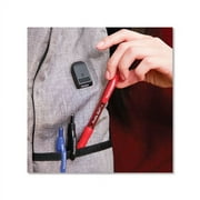 Profile Retractable Ballpoint Pen Bold 1 mm, Blue Ink/Barrel, Dozen