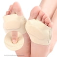 thumbnail image 3 of Aellinatey Nonslip Lace Half Socks Sandal Liners Pressure Relief Foot Cushion For Women, 3 of 11