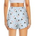 thumbnail image 2 of Lsque Cute Farm Cow Printed Women's Running Shorts with Liner Pockets,Elastic Quick Dry Workout Athletic Gym Yoga Shorts,Womens High Waist Shorts-X-Large, 2 of 9