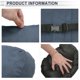 thumbnail image 3 of Almohada para reposacabezas de automóvil Unique Bargains Almohada ergonómica y cómoda para el cuello Suede, Espuma de Memoria Azul oscuro 2 Pcs, 3 of 7