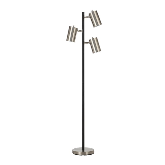 Everren Meandros 63.5" Height Floor Lamp, Grey