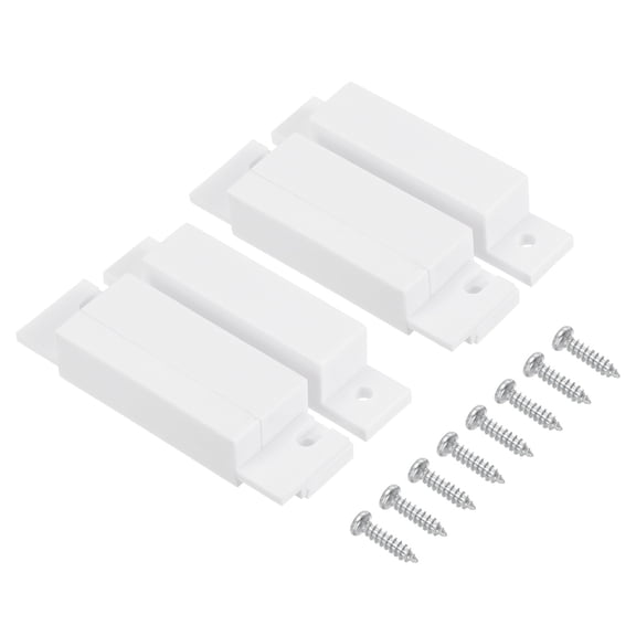 Uxcell Magnetic Reed Switch, 2 Sets NO Wired Garage Door Window Contact Switch for Home