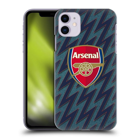 Head Case Designs Officially Licensed Arsenal FC 2021/22 Crest Kit Third Hard Back Case Compatible with Apple iPhone 11