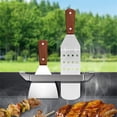 thumbnail image 7 of 2 Pack Stainless Steel Bbq Spatula Rack, Griddle Spatula Holder Barbecue Tool Hold Rack, Griddle Accessories For Flat Top Griddle And Other Grill Griddles, 7 of 7