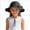 Black, variant on Youth-Bucket-Hat for Boys Girls,Kids Summer Solid-Cotton Sun-Beach-Hat Fisherman-Cap for Teens(Black,2-5 Years)
