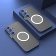 thumbnail image 3 of Funda de teléfono magnética de armadura para Samsung Galaxy A55, A53, A54, A52, A52s, A35, A34, A33, A32, A12, A13, A51, 5G, Carcasa de carga inalámbrica, 3 of 5