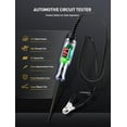 thumbnail image 2 of Automotive Test Light with 3-48V LED Digital Voltage Display, Auto Circuit Tester with Voltmeter & Dual Color Polarity Indicate, Electric Test Pen w/Stainless Probe for Car/Truck/SUV Checker, 2 of 7