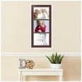 thumbnail image 2 of ArtToFrames Collage Photo Picture Frame with 3 - 8.5x11" Openings, Framed in White with Maroon and Black Mats (CDM-3966-875), 2 of 8