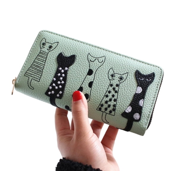 GASTROPOD 2026 New Wrist Wallet Premium Wallet Pursesfor Women Trendy Bag Womens Wallets Leather for Work Travel Shopping Green